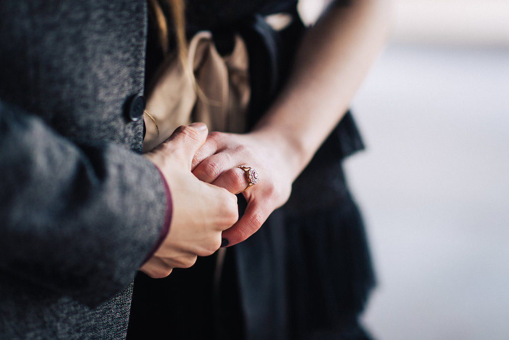 Engagement Photo Chicago | Ring Shot | With Love Productions