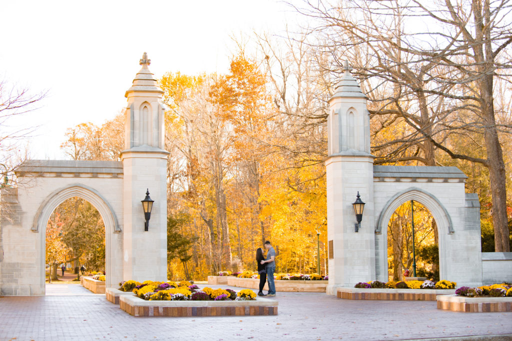 Indiana University Engagement Shoot | Fall Engagement | Jeremy Fuder