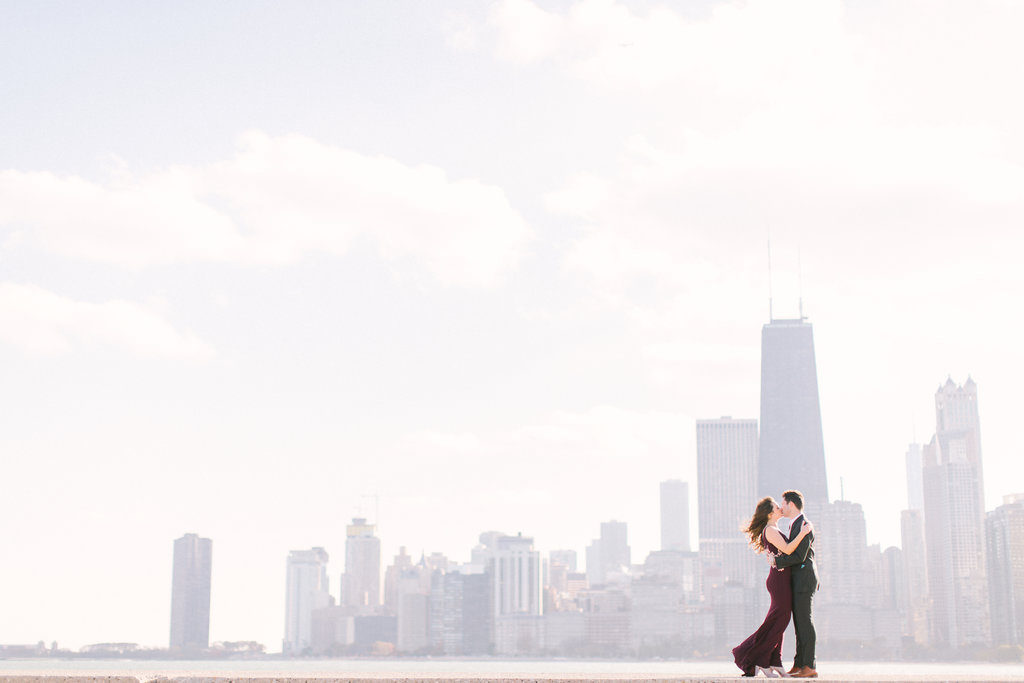 Chicago Engagement Photo | Tim Tab Studios